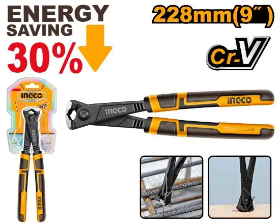 [HHRP28230] 9" Energy saving 30% CRV كماشة بولاد صناعية