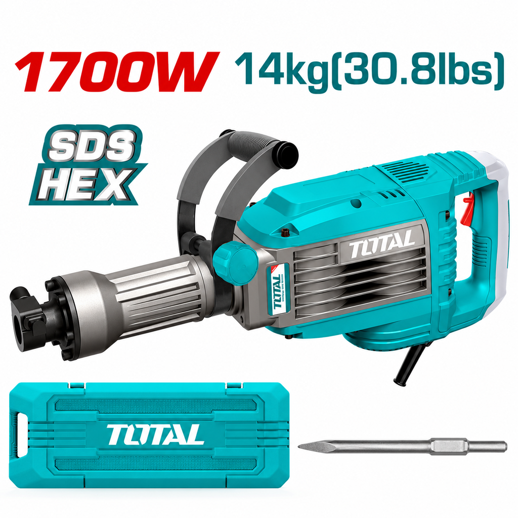 [TH217068] 1700W 14kg 50J كومبرسور تكسير