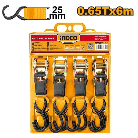 [HRSP065607] 0.65T / 6 m - 25mm طقم حزام تربيط طقطاق