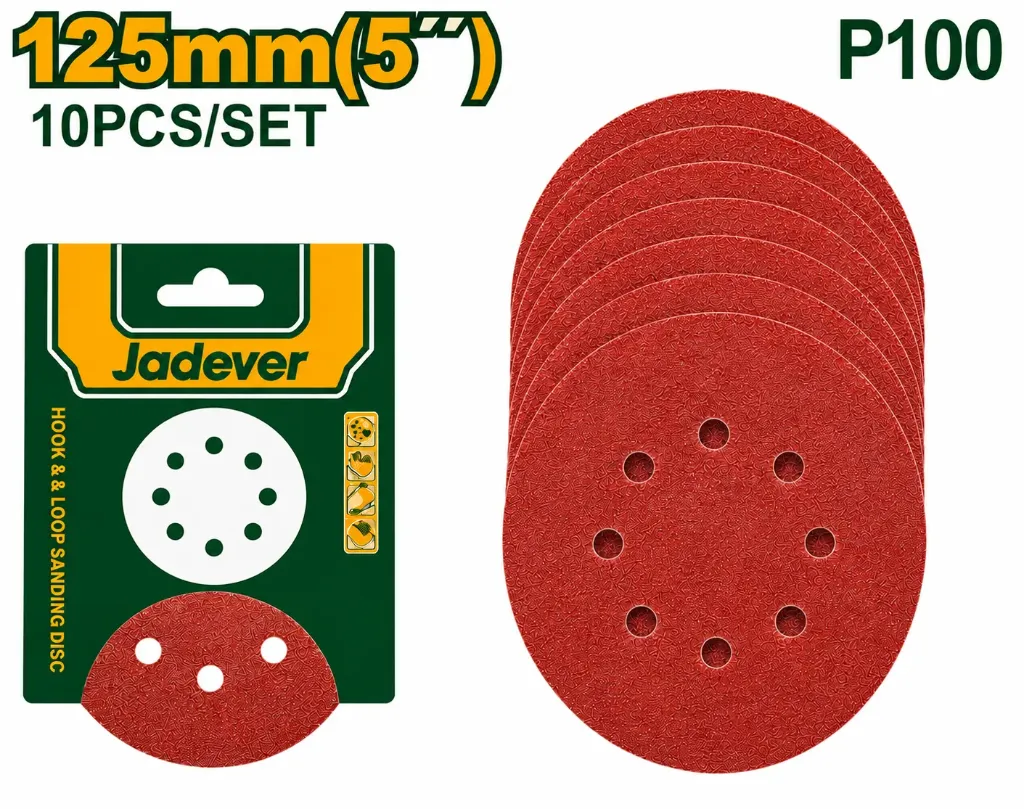 [JDZA5115] 10pcs 125mm P100 ورق حف مبروم شليخ شلاخ