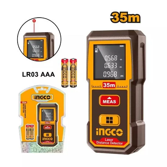 [HLDD0355] 0.05-35m LR03 AAA متر ليزر ديجيتال