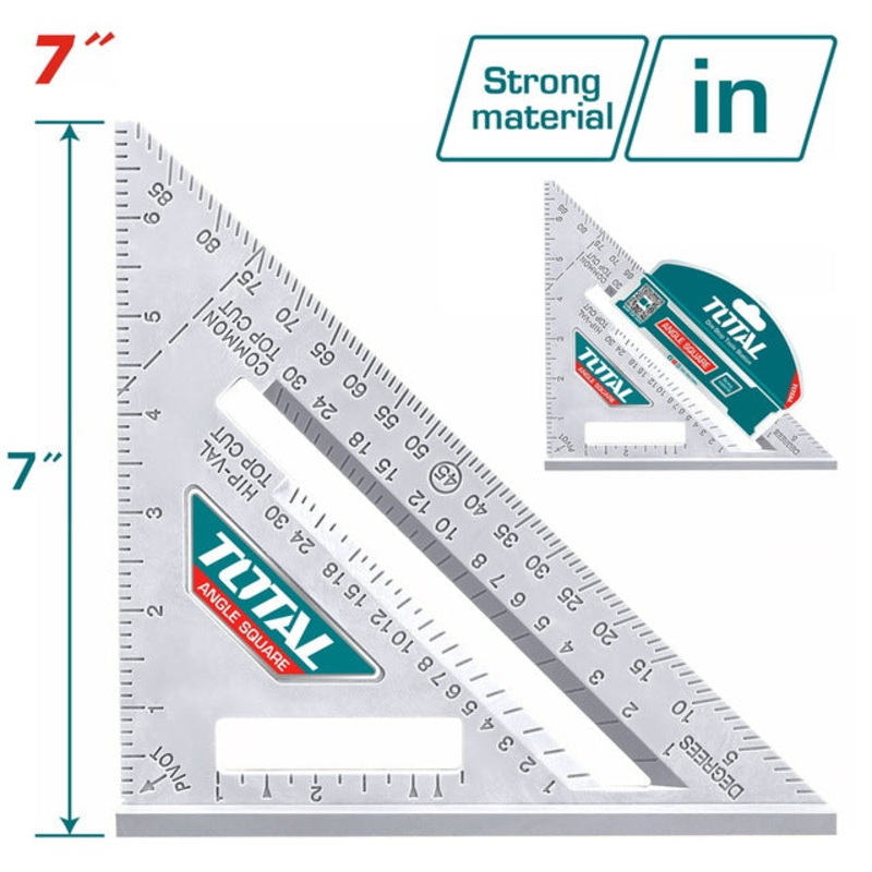 [TMT61201] 7"x7" مسطرة زاوية