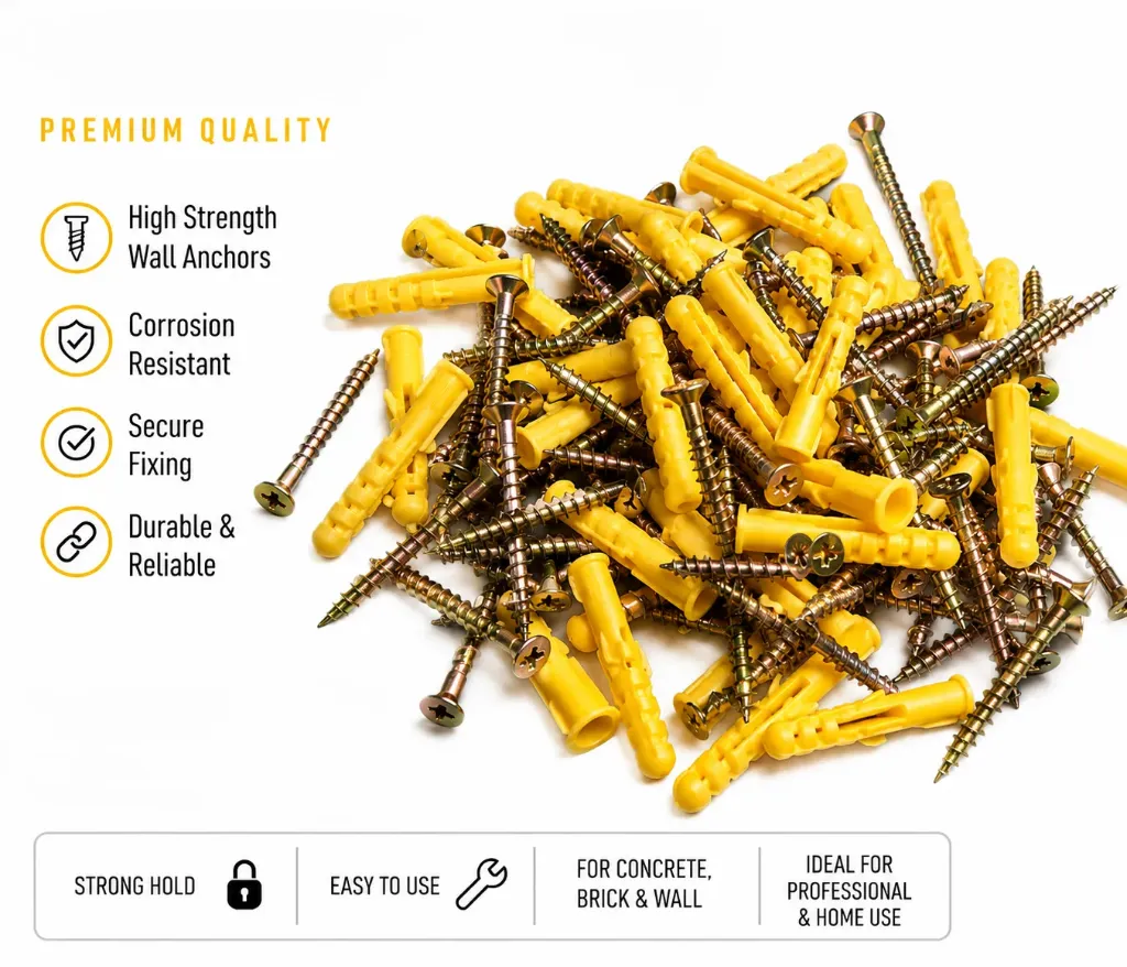 [521262] 100pcs 6x40mm براغي +اسافين Price 3$