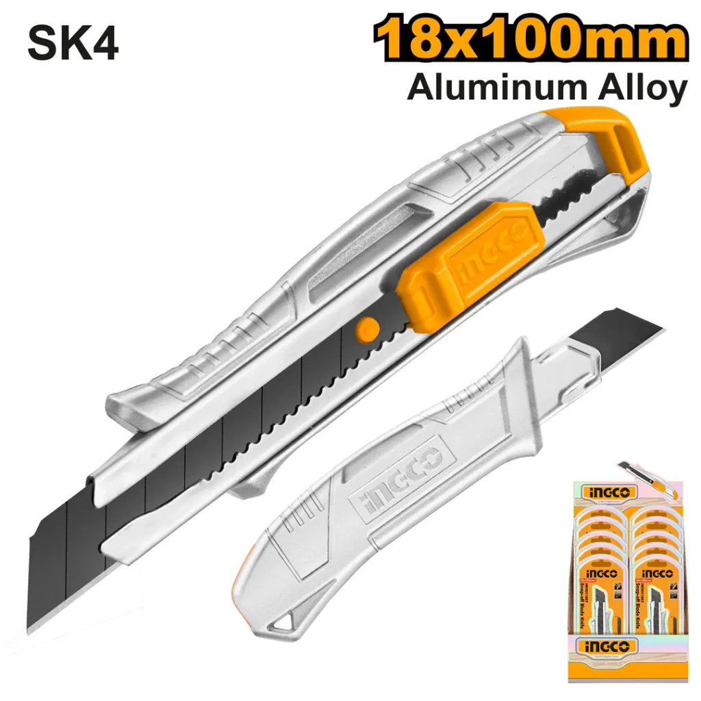 [HKNS11807] SK4 18x100 mm سكين شفرة المنيوم