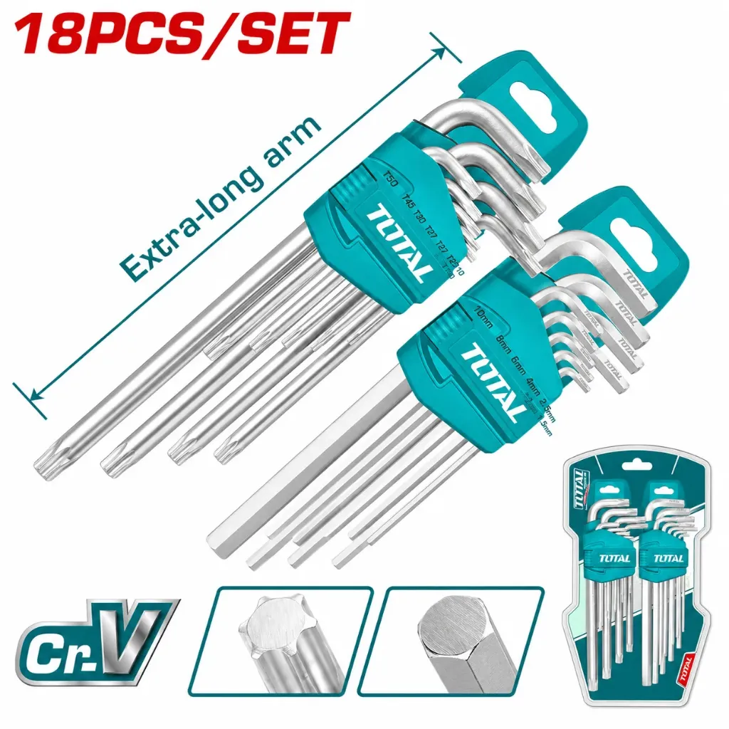 [THT106KT0181] 18pcs طقم مسدس و منجم