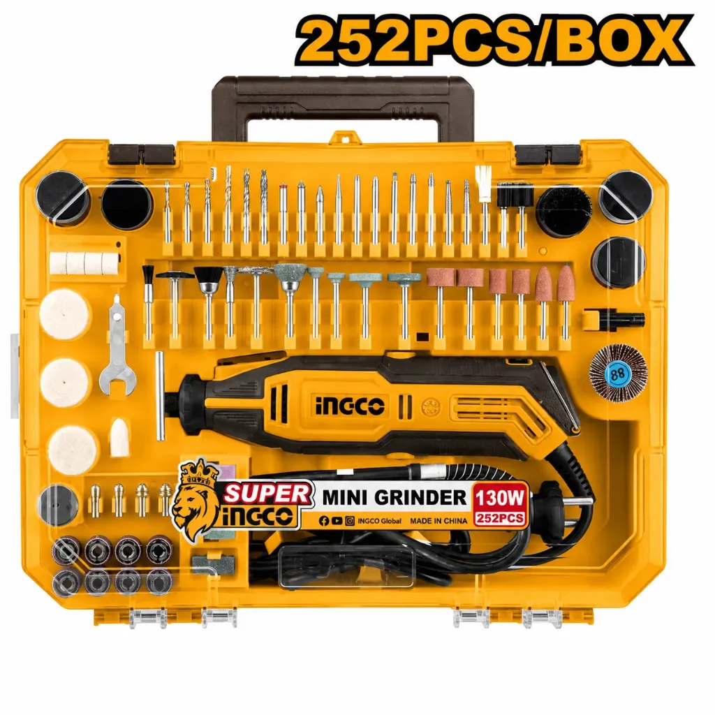 [MG133281] 130W 252Pcs+Box مقدح نواعم سرعات مع اكسسوار
