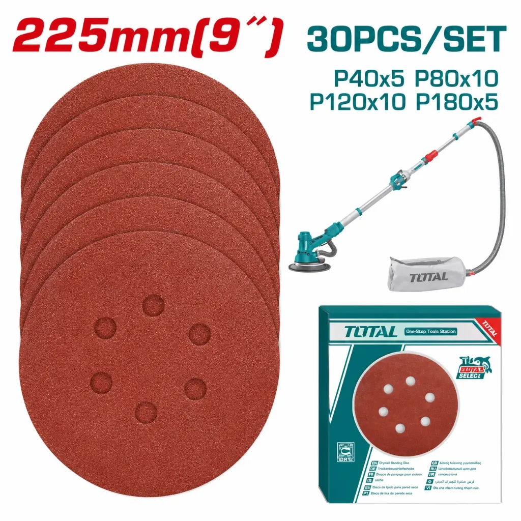 [TAC225030] 30pcs 9" مجموعة ورق حف