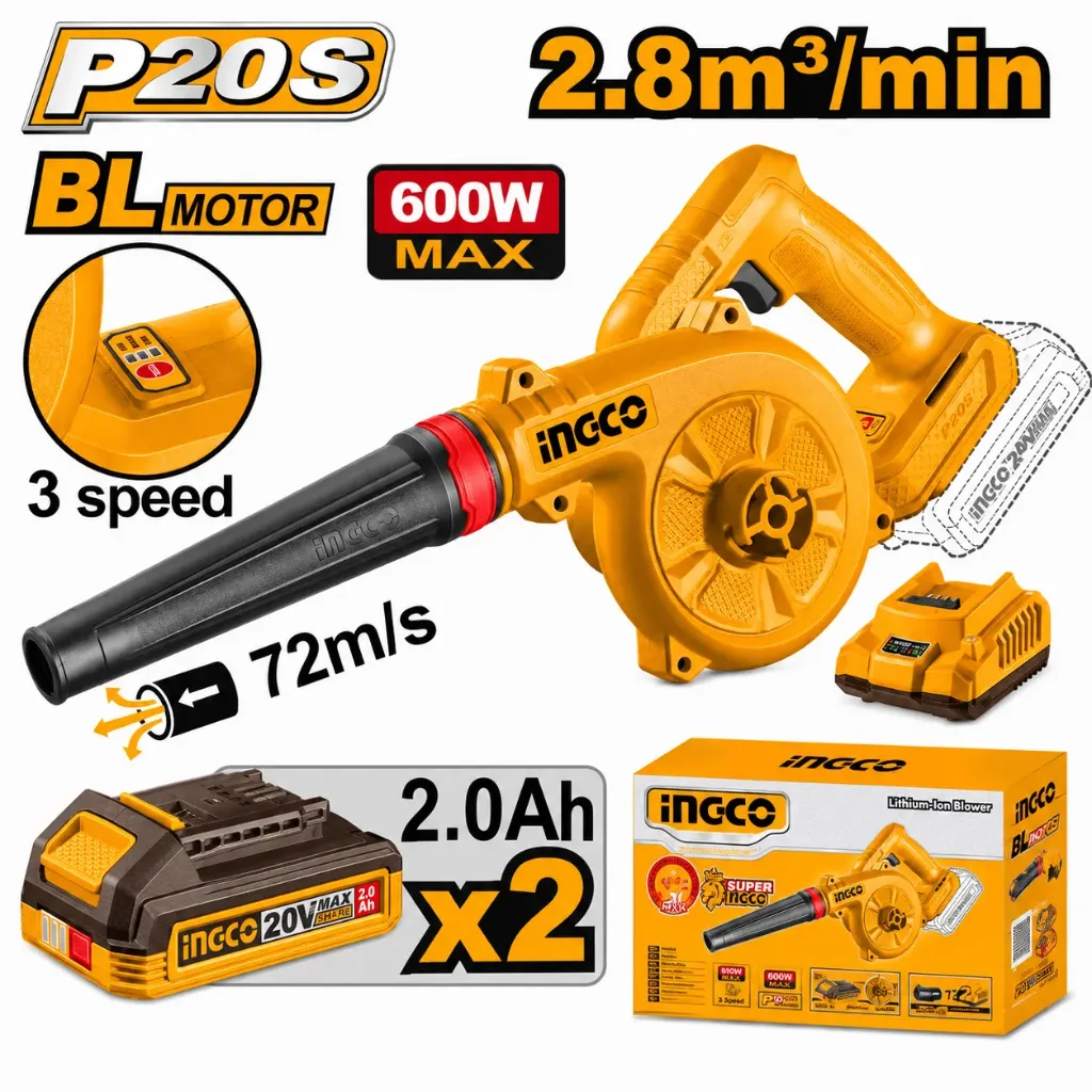 [CABLI20682] 600W بلور سرعات صناعي على البطارية