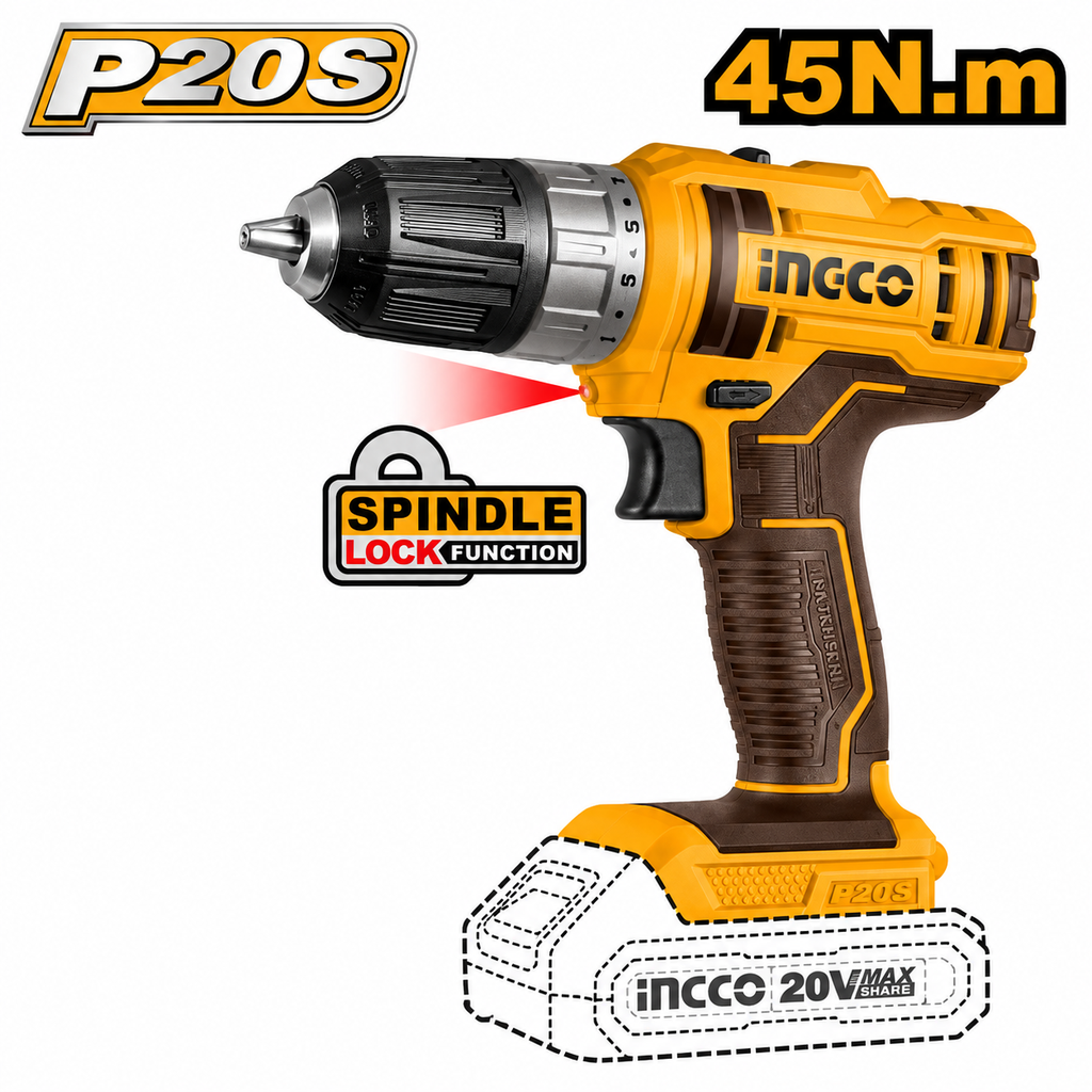 [CDLI200528-F] 20V 45N.m مقدح فدار Price 31.25$