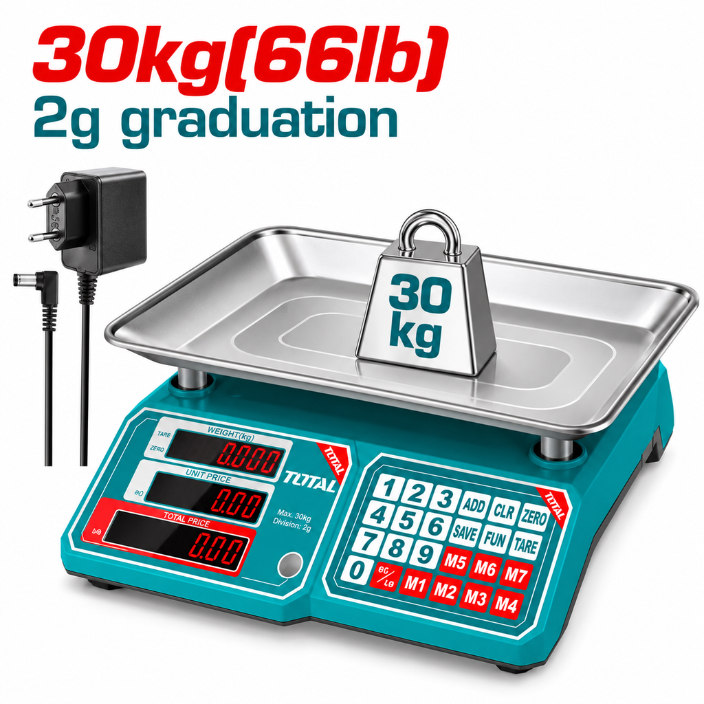 [TESA3301] 30KG ميزان الكتروني ديجيتال