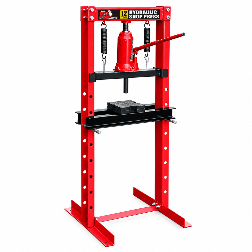 [PLHSP-T350201] Hydraulic Shop Press 12Ton w Gauge