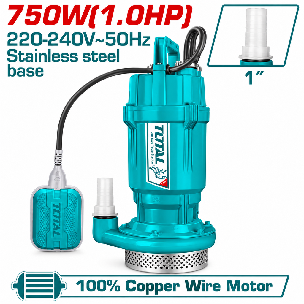 [TWP67506] 1HP مضخة مياه غاطسة