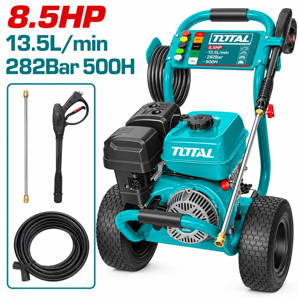 [TGT250306] 8.5HP 282BAR 13.5L/min مكنة غسيل على البنزين