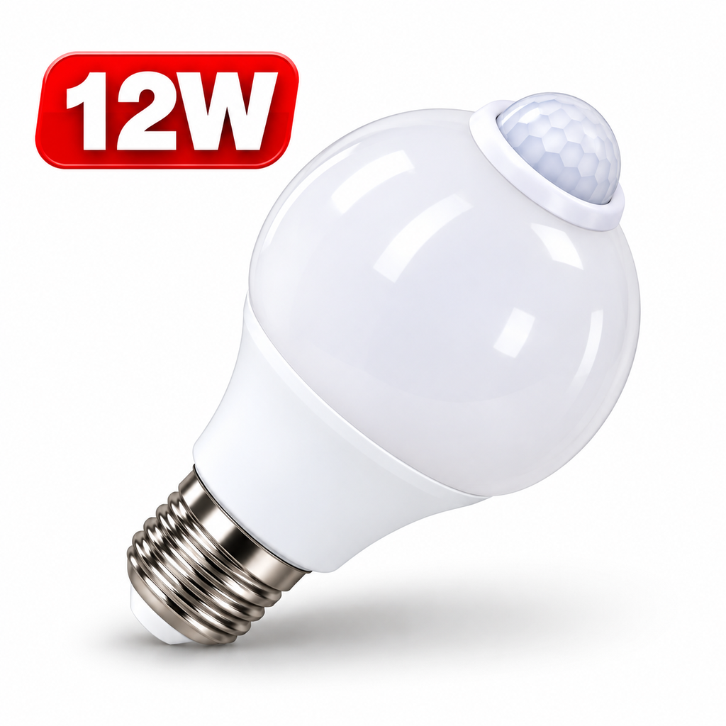 [LEDS12W] 12W Sensor + LED لمبة